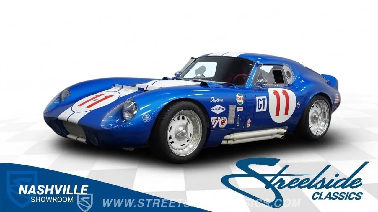 1965 Shelby Daytona Shell Valley Type 65 Coupe