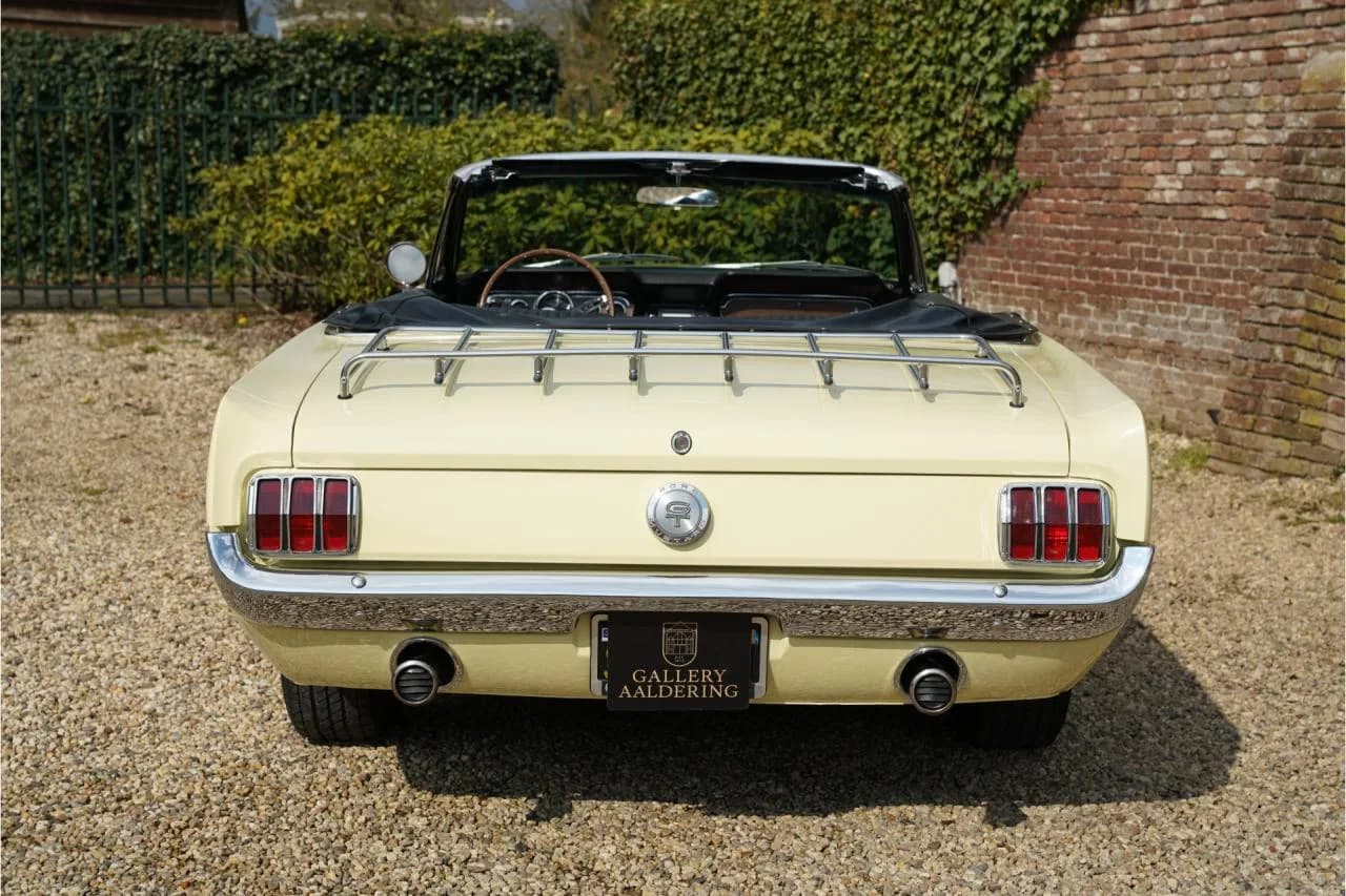 1966 Ford Mustang GT 289 V8 Convertible &ldquo;A-code with the Rally-Pac&rdquo; - Thumbnail 6