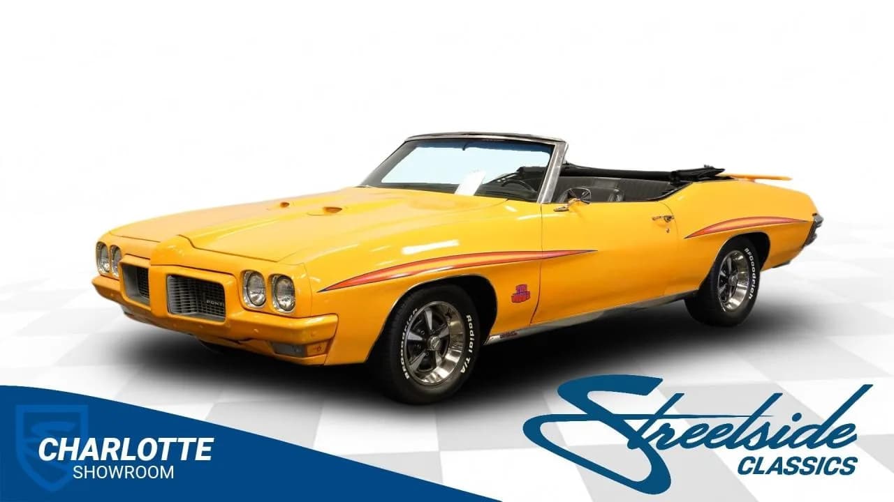 1970 Pontiac LeMans GTO JUDGE TRIBUTE CONVERTIBLE