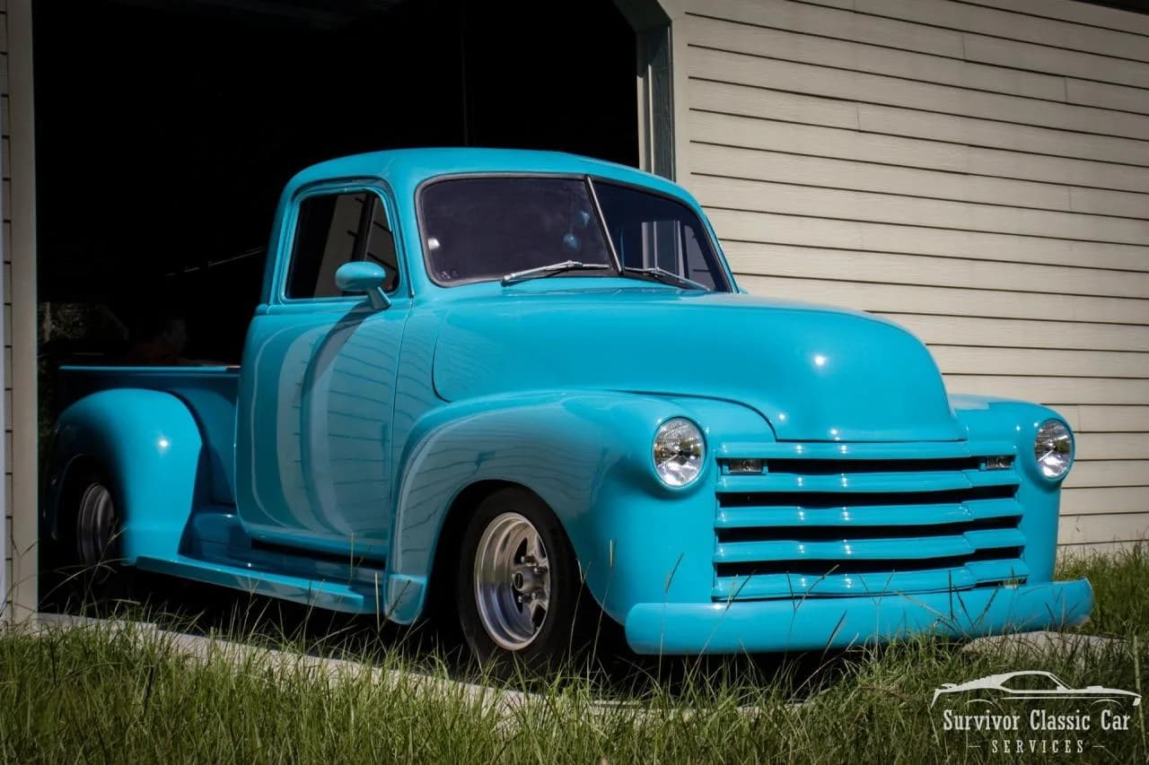 1952 Chevrolet 3100 3 Window Pickup - Thumbnail 4