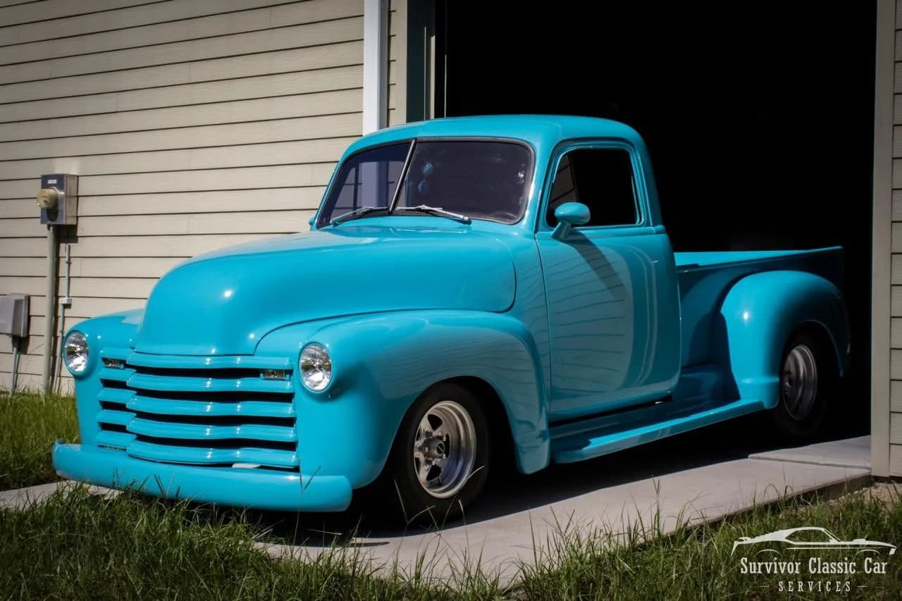 1952 Chevrolet 3100 3 Window Pickup - Thumbnail 2