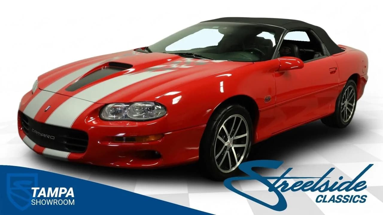 2002 Chevrolet Camaro SS 35th Anniversary Convertible