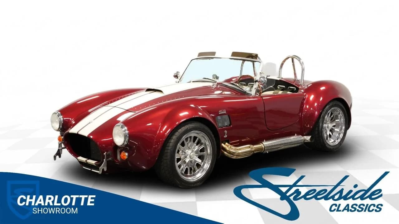 1965 Shelby Cobra Backdraft Racing