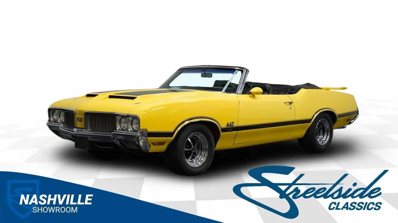 1970 Oldsmobile Cutlass 442 W30 Tribute Convertible