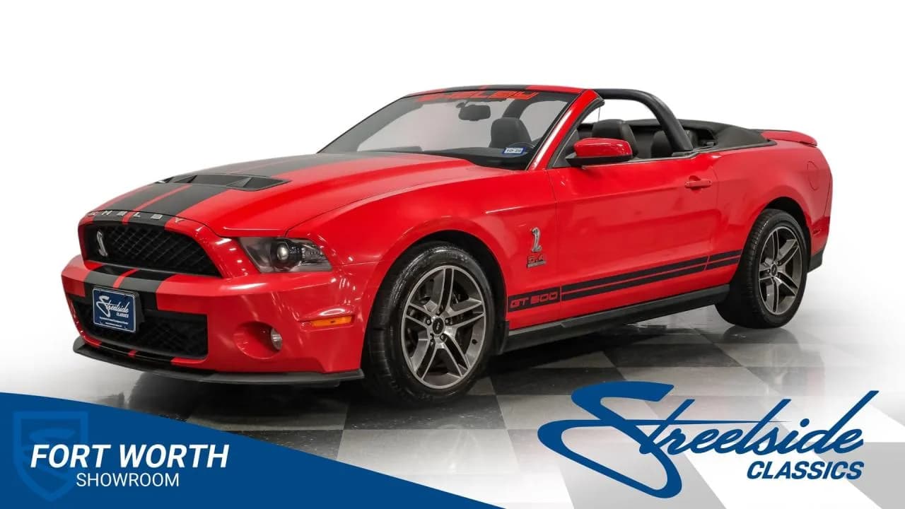 2010 Ford Mustang Shelby GT500 Convertible