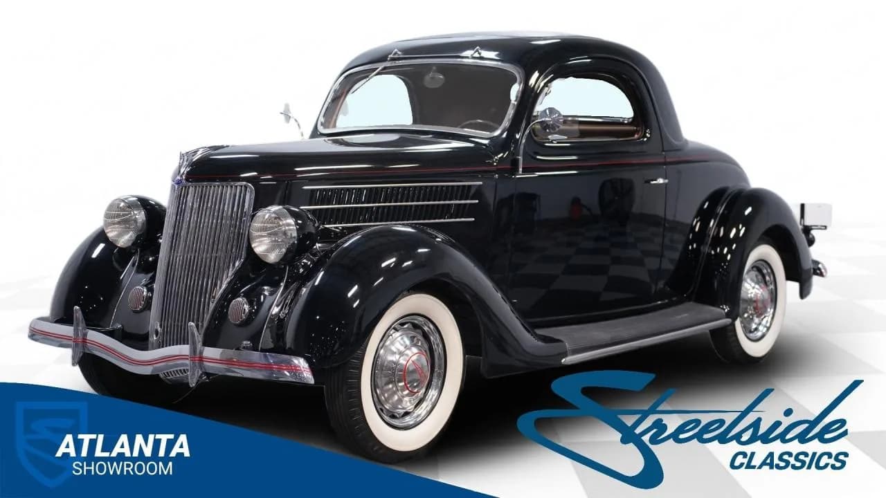 1936 Ford Deluxe 3 Window Coupe