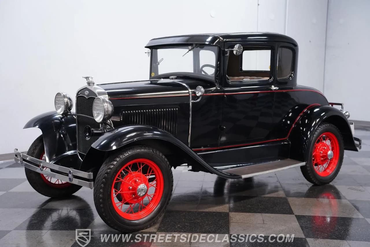 1931 Ford Model A 5 Window Rumble Seat Coupe - Thumbnail 7