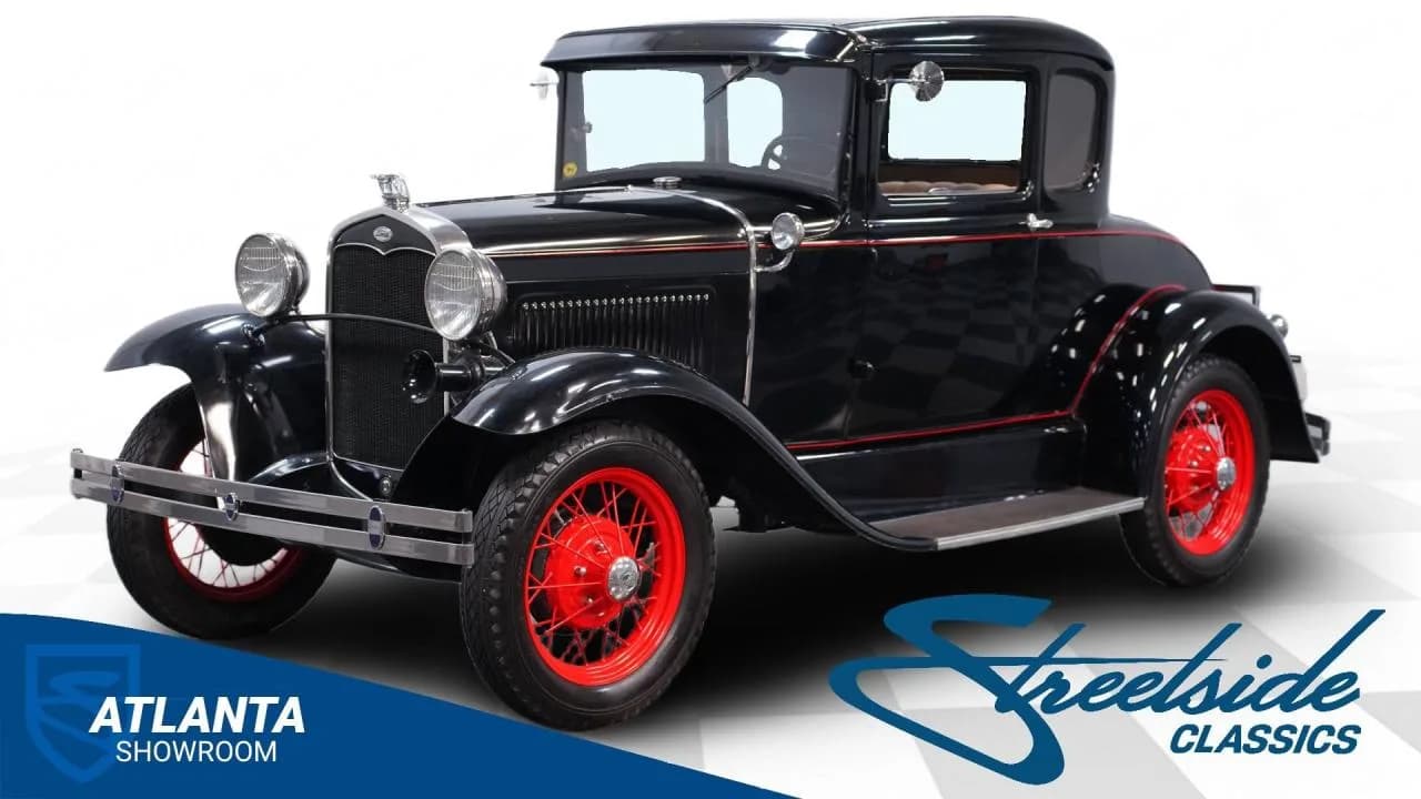 1931 Ford Model A 5 Window Rumble Seat Coupe