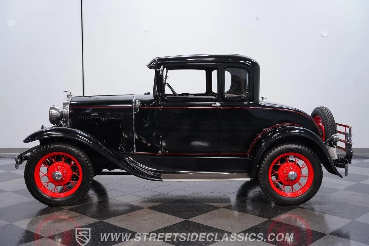 1931 Ford Model A 5 Window Rumble Seat Coupe - Thumbnail 2