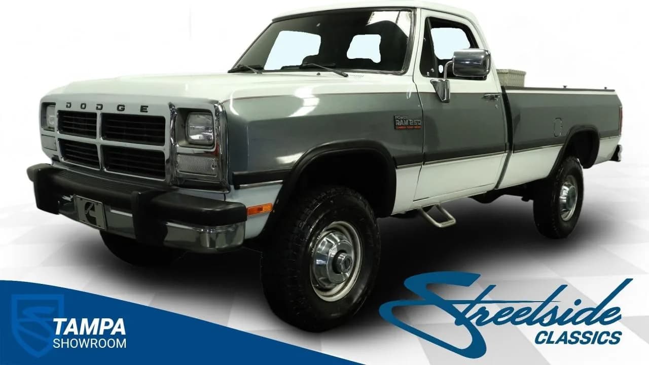 1992 Dodge Ram 250 LE Diesel 4X4