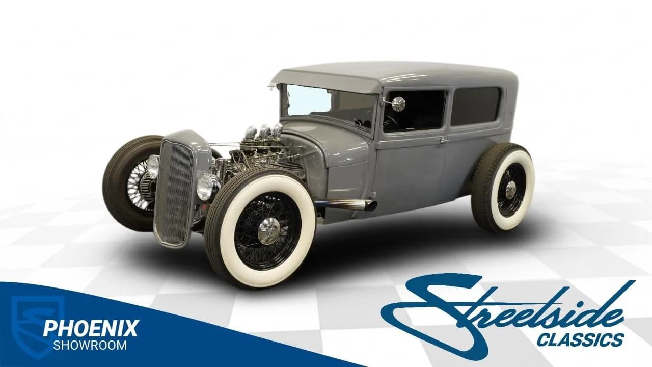 1930 Ford Model A Tudor Sedan Hotrod