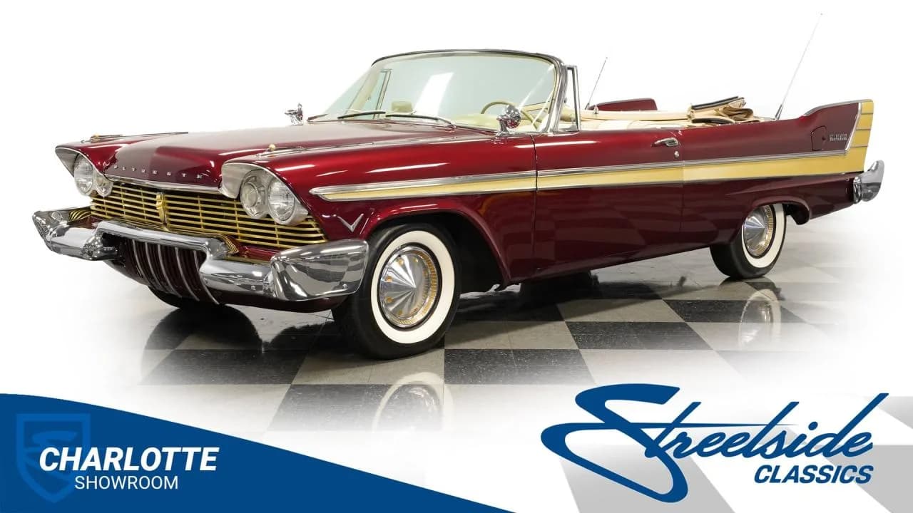 1957 Plymouth Belvedere Convertible Hemi Restomod