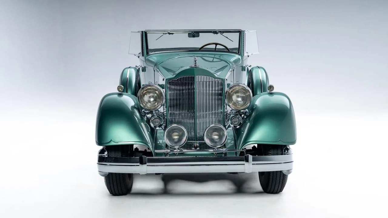 1934 Packard Twelve 1107 Coupe-Roadster - Thumbnail 6