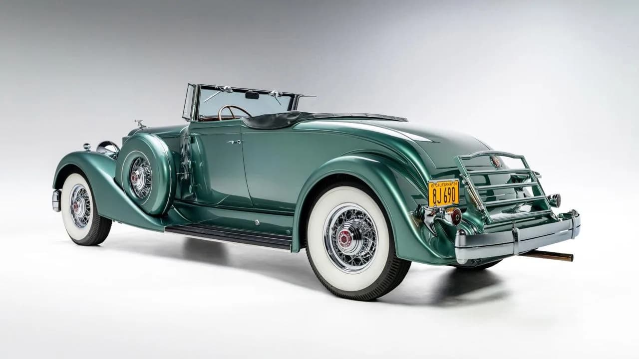 1934 Packard Twelve 1107 Coupe-Roadster - Thumbnail 3