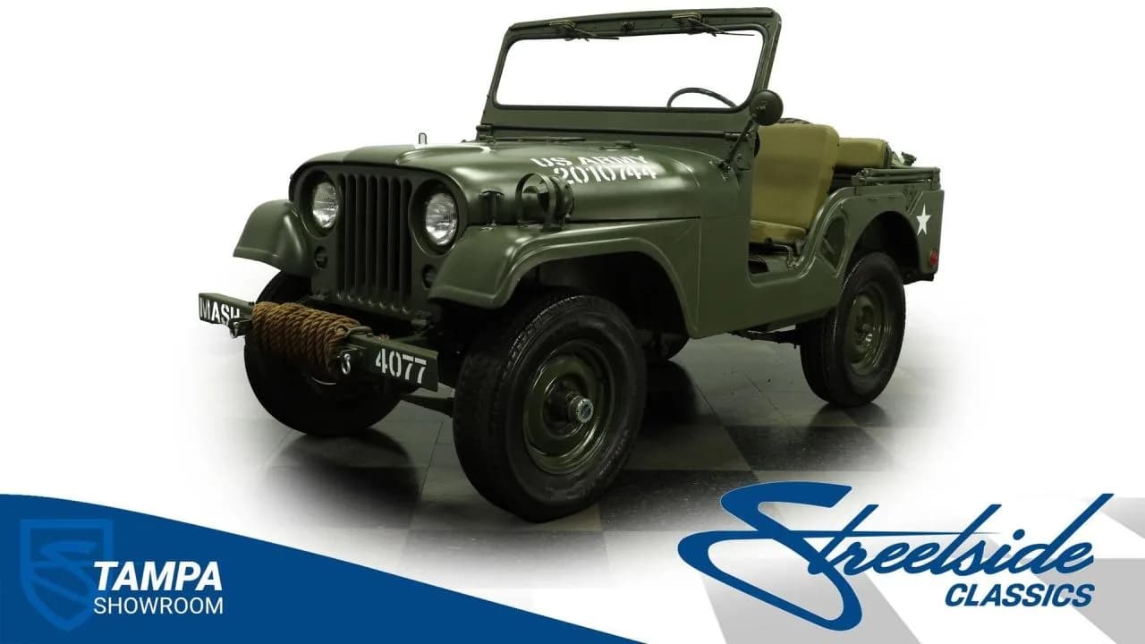 1952 Willys M38A1 Military Jeep
