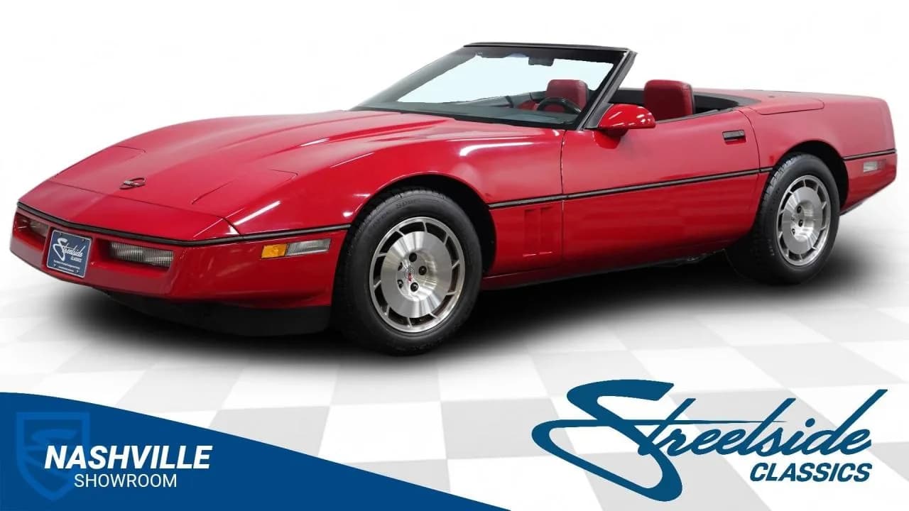 1986 Chevrolet Corvette Convertible