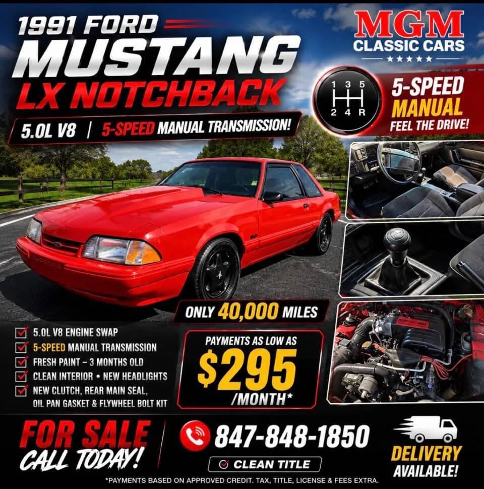 1991 Ford Mustang