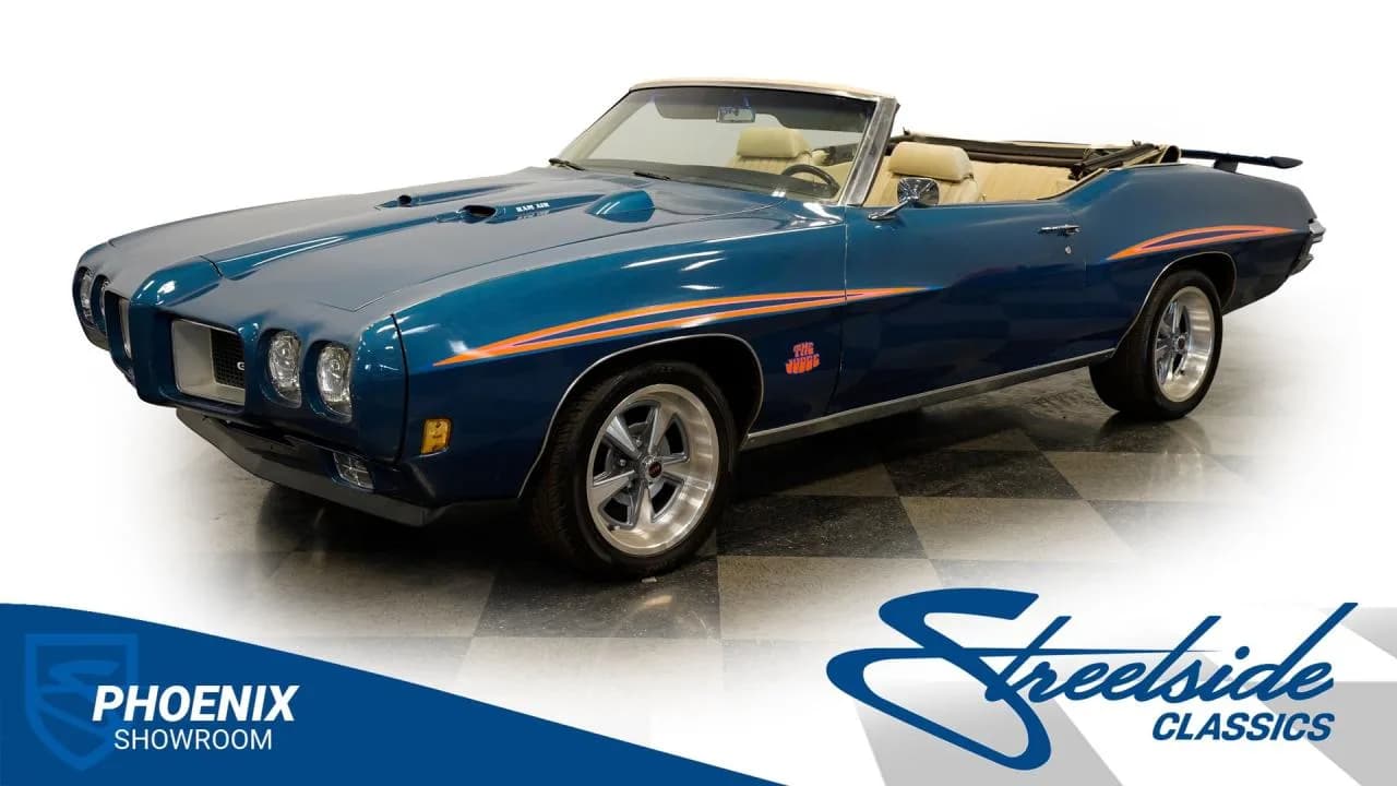 1970 Pontiac LeMans GTO JUDGE TRIBUTE CONVERTIBLE