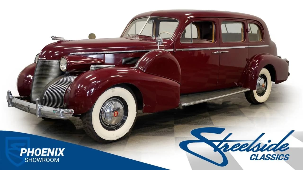 1939 Cadillac Fleetwood  Series 75 Seven-Passenger Sedan