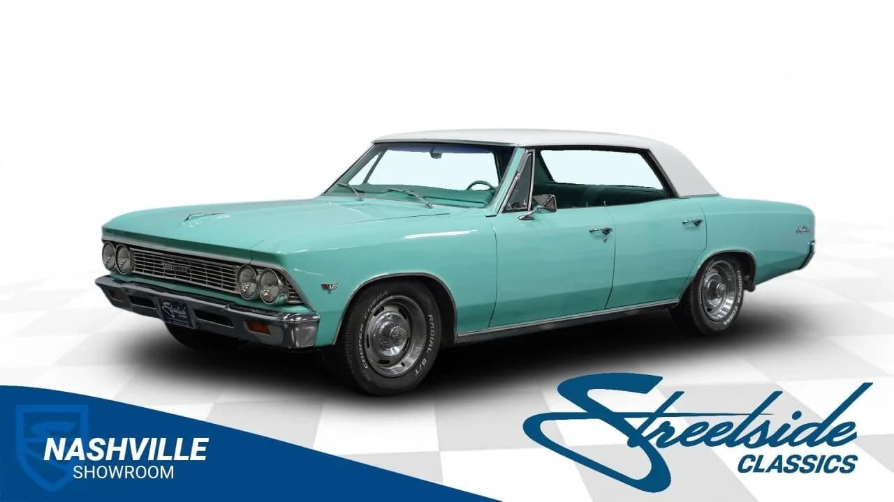 1966 Chevrolet Chevelle Malibu 4 Door Hardtop