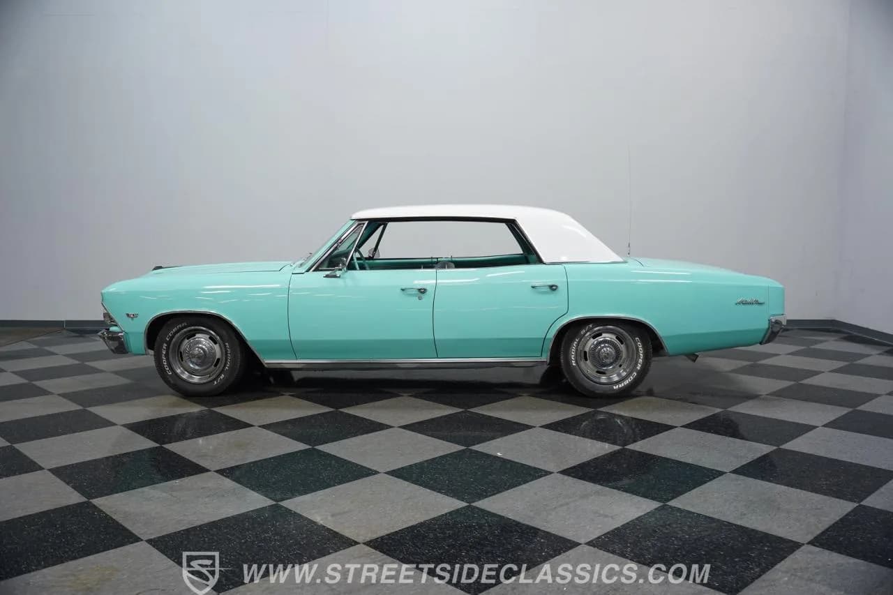 1966 Chevrolet Chevelle Malibu 4 Door Hardtop - Thumbnail 2
