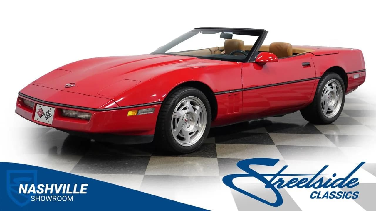 1990 Chevrolet Corvette Convertible