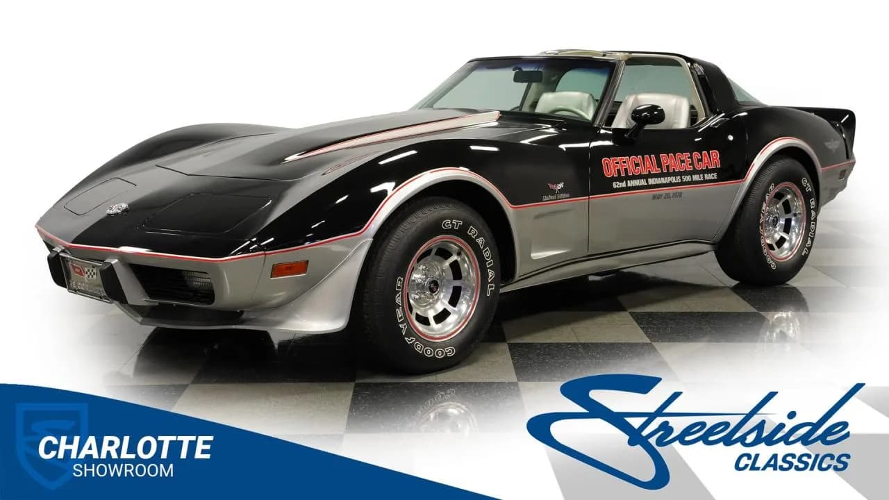 1978 Chevrolet Corvette Indy 500 Pace Car
