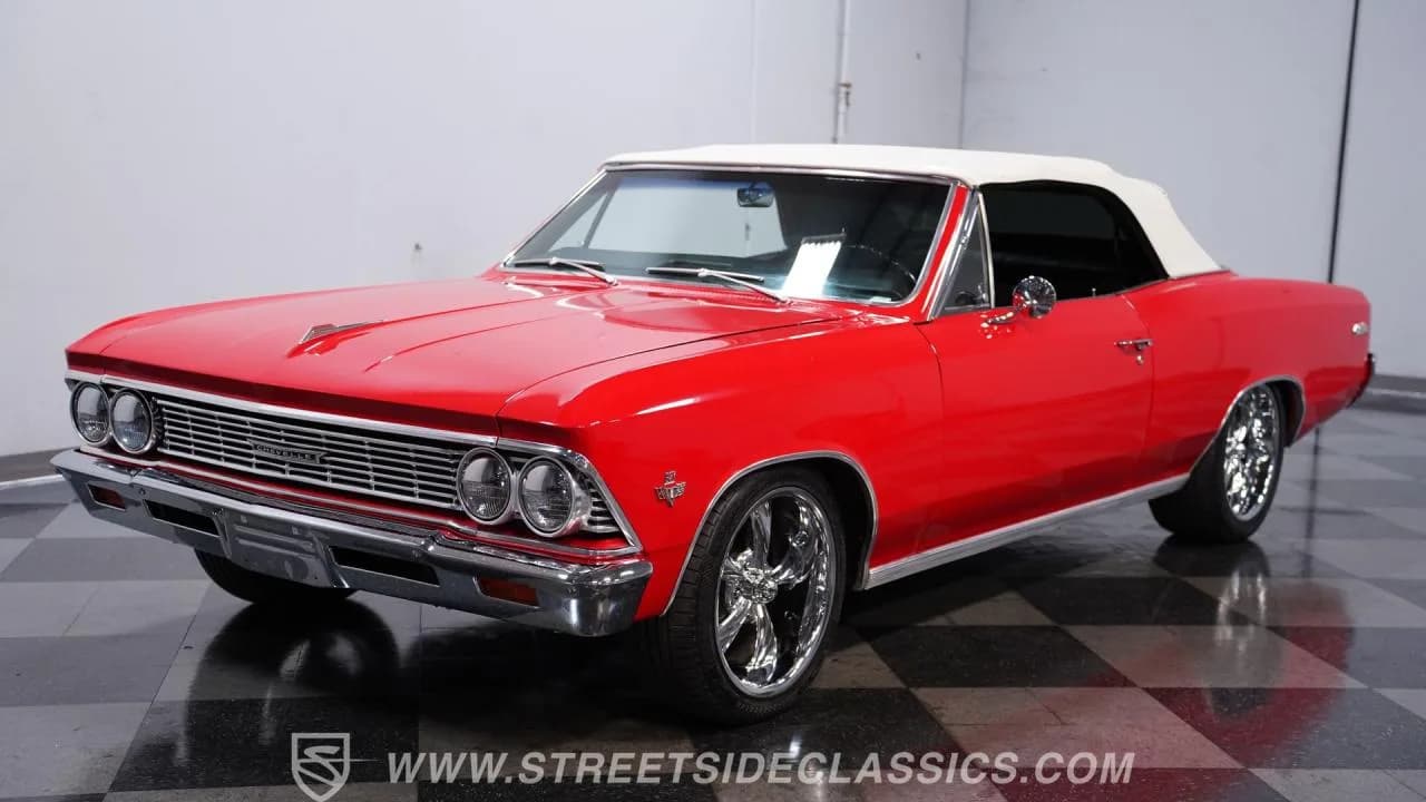 1966 Chevrolet Chevelle Malibu Convertible - Thumbnail 6