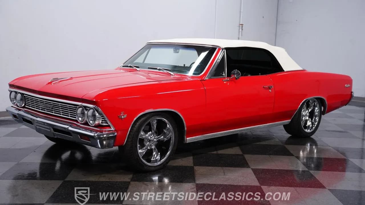 1966 Chevrolet Chevelle Malibu Convertible - Thumbnail 7