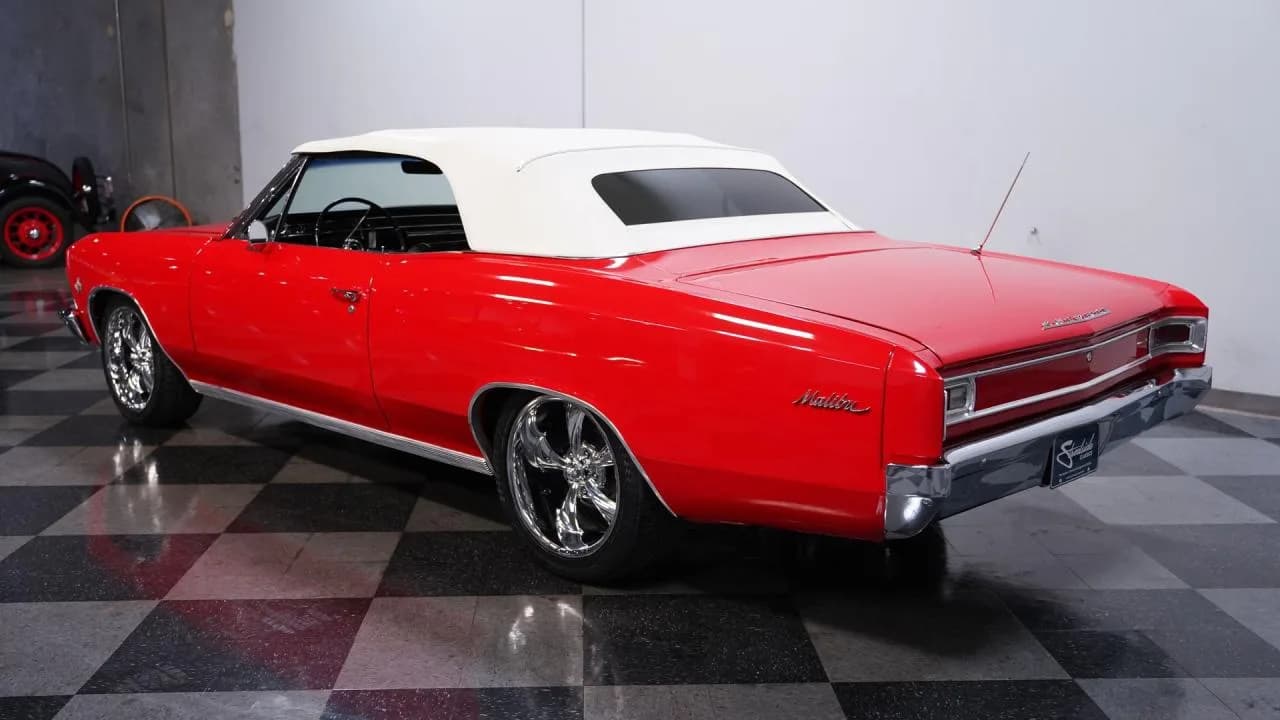 1966 Chevrolet Chevelle Malibu Convertible - Thumbnail 8