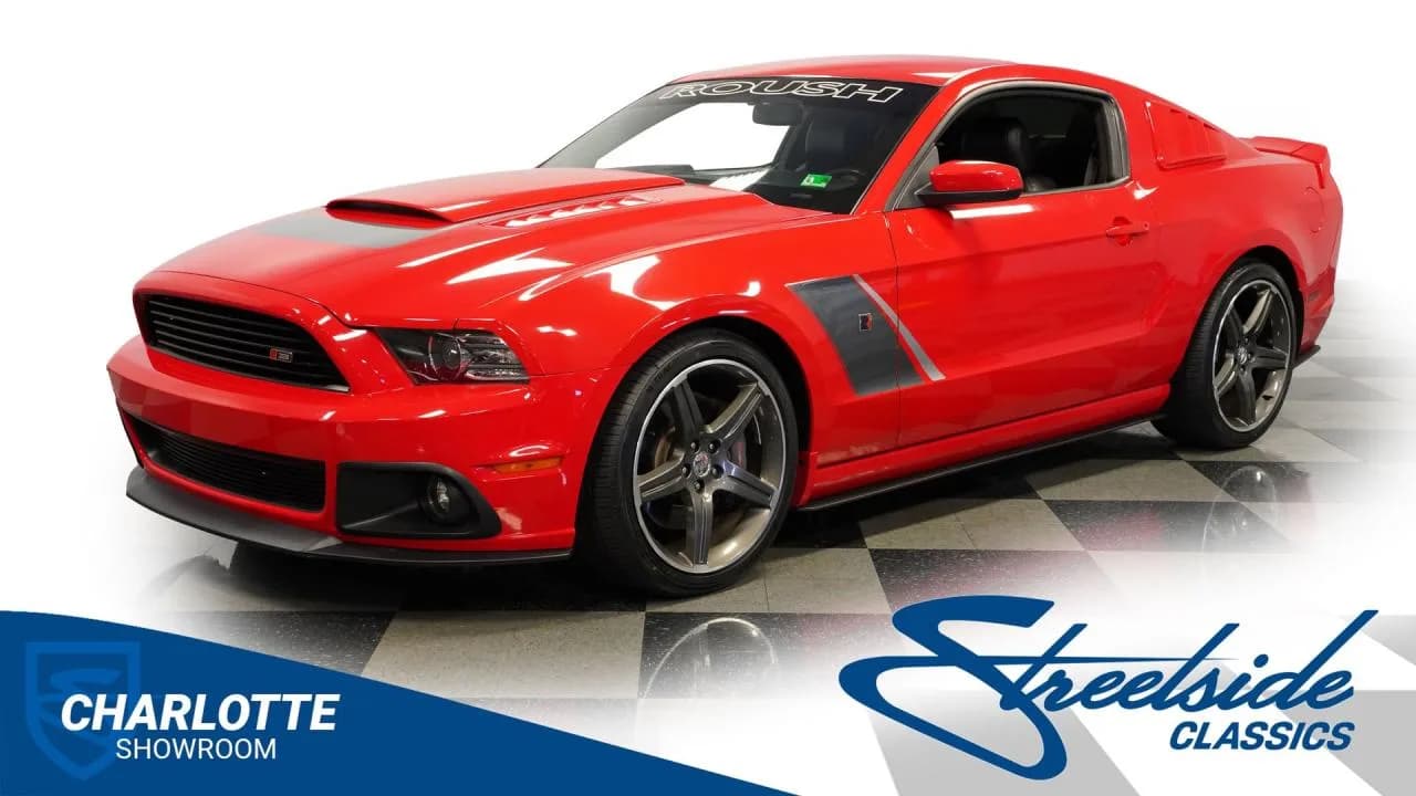 2014 Ford Mustang Roush Stage 3 Supercharged