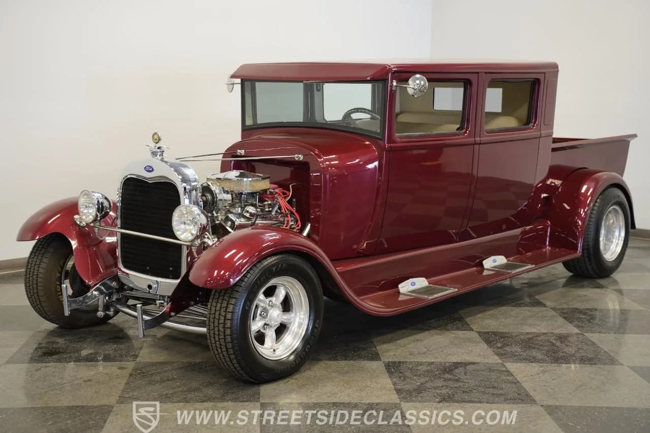 1929 Ford Model A Pickup Crewcab - Thumbnail 5