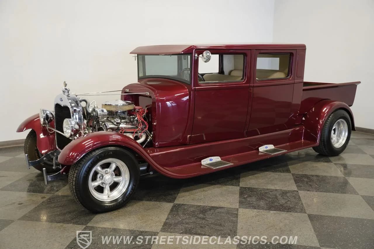 1929 Ford Model A Pickup Crewcab - Thumbnail 6