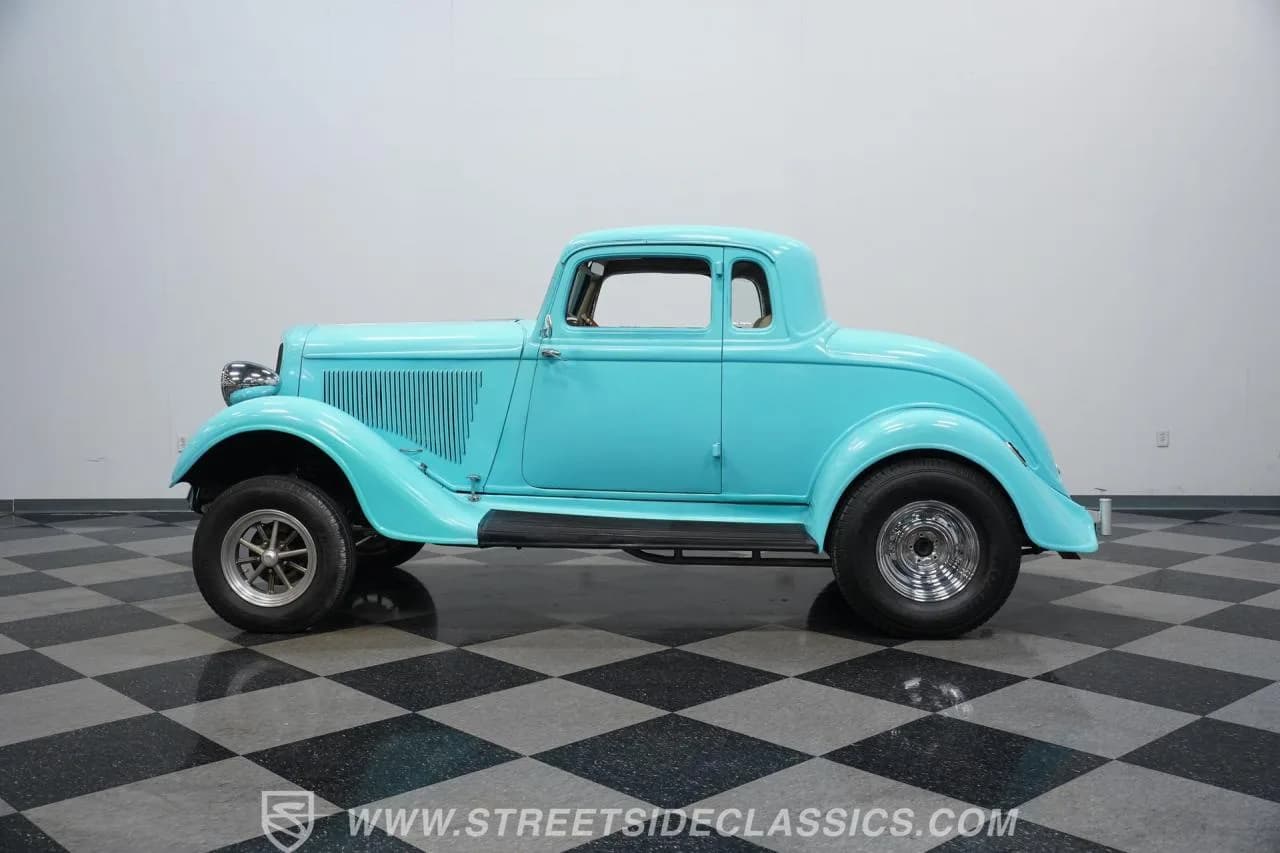 1934 Plymouth 5-Window Coupe Gasser - Thumbnail 7