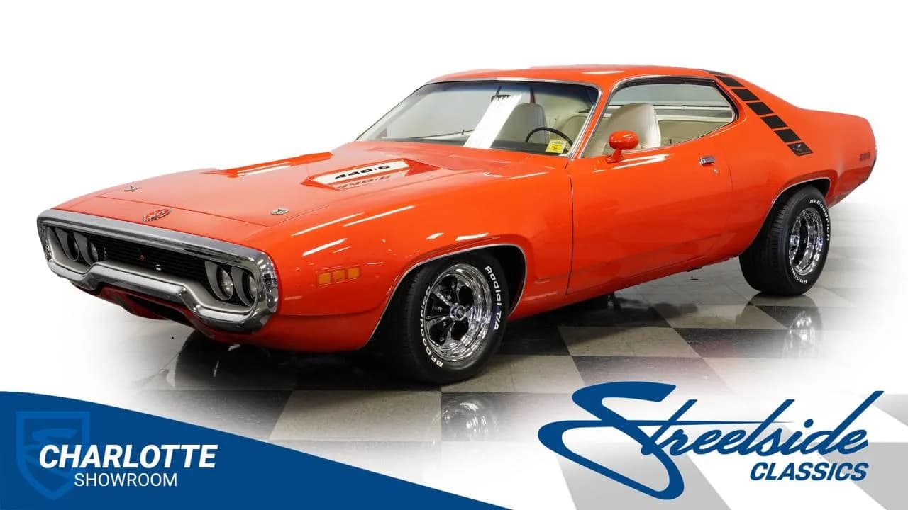 1971 Plymouth Road Runner 440 Six Barrel