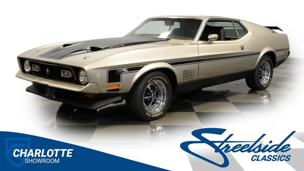 1971 Ford Mustang Super Cobra Jet Drag Pack