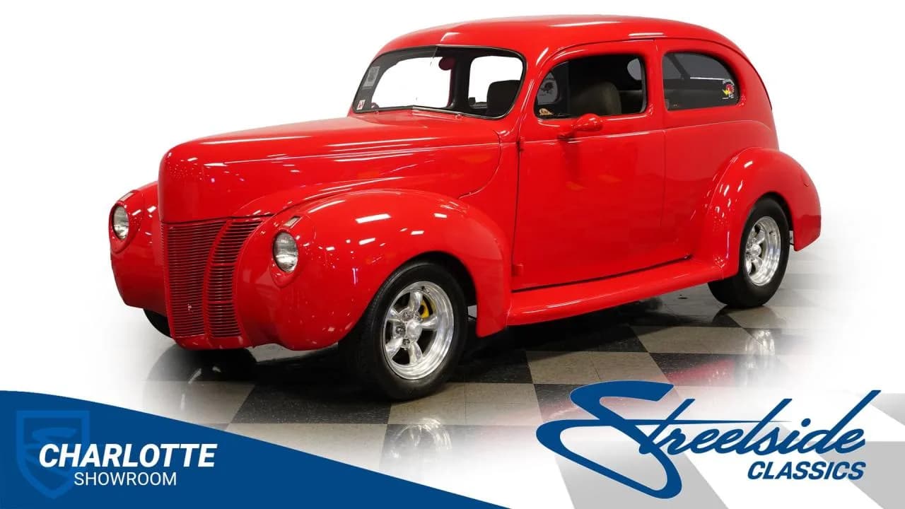 1940 Ford Tudor Streetrod