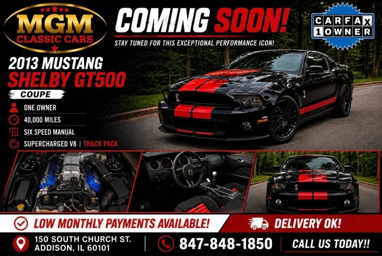 2013 Ford Shelby GT500