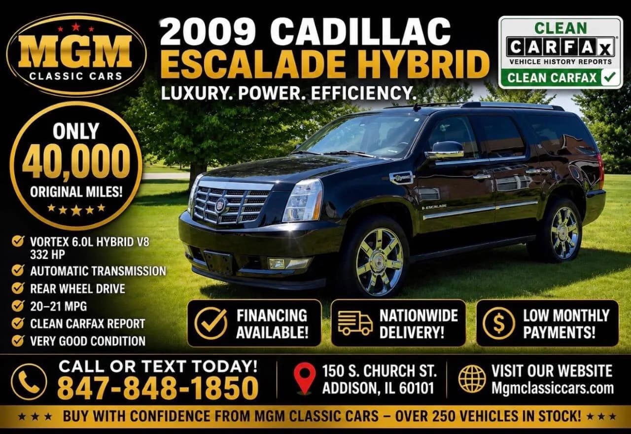 2009 Cadillac Escalade Hybrid