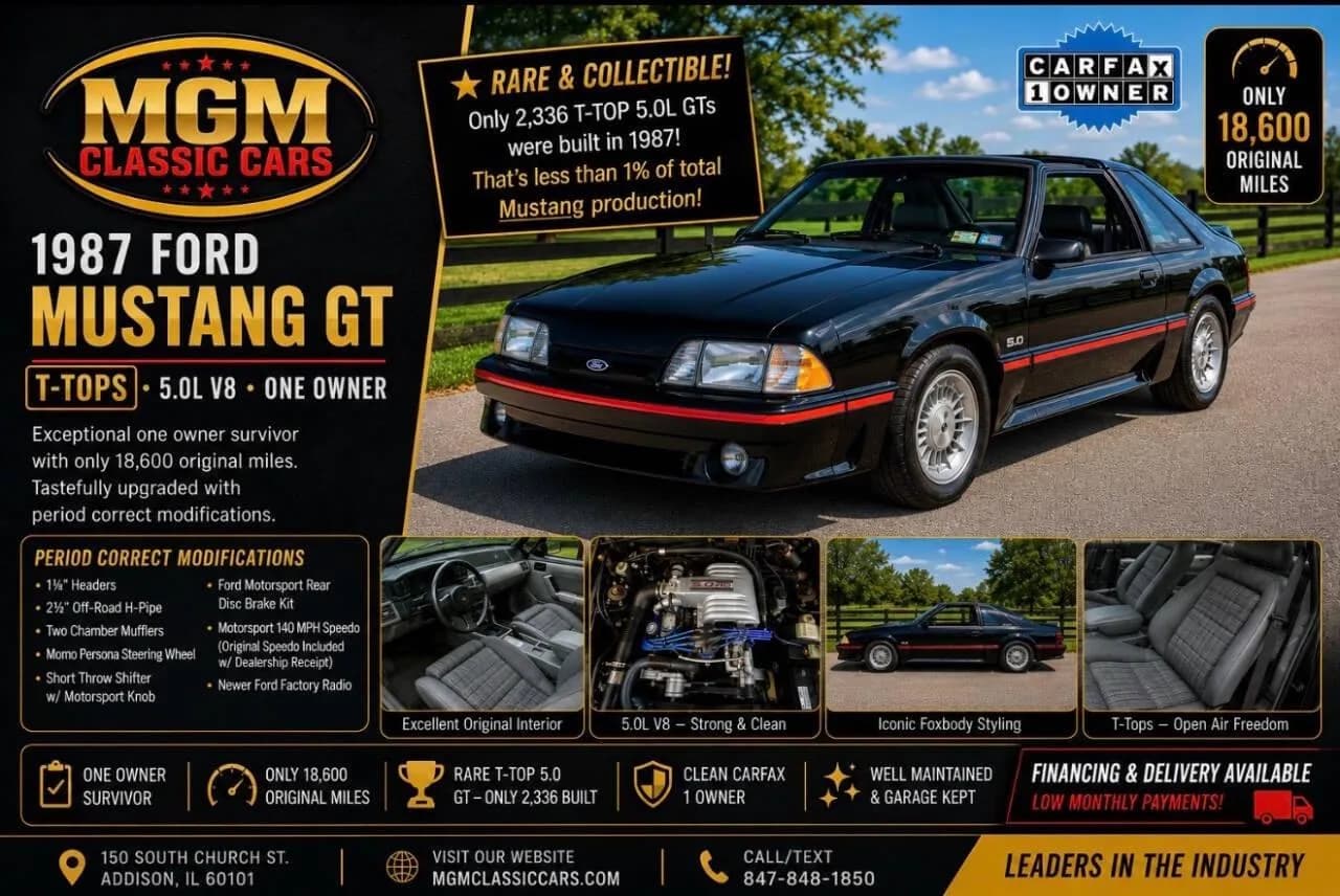 1987 Ford Mustang