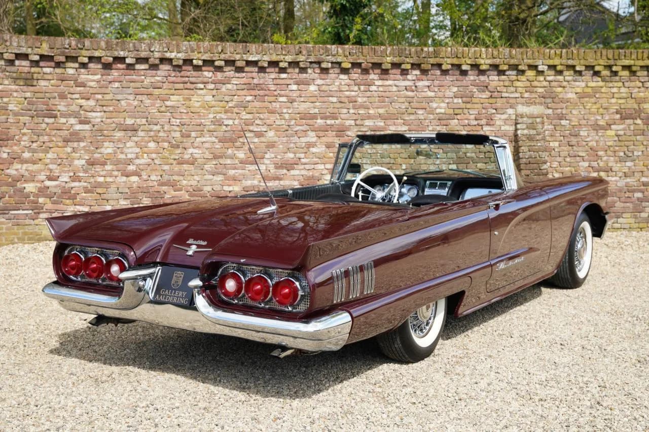 1960 Ford Thunderbird Convertible V8 352 ci - Thumbnail 2