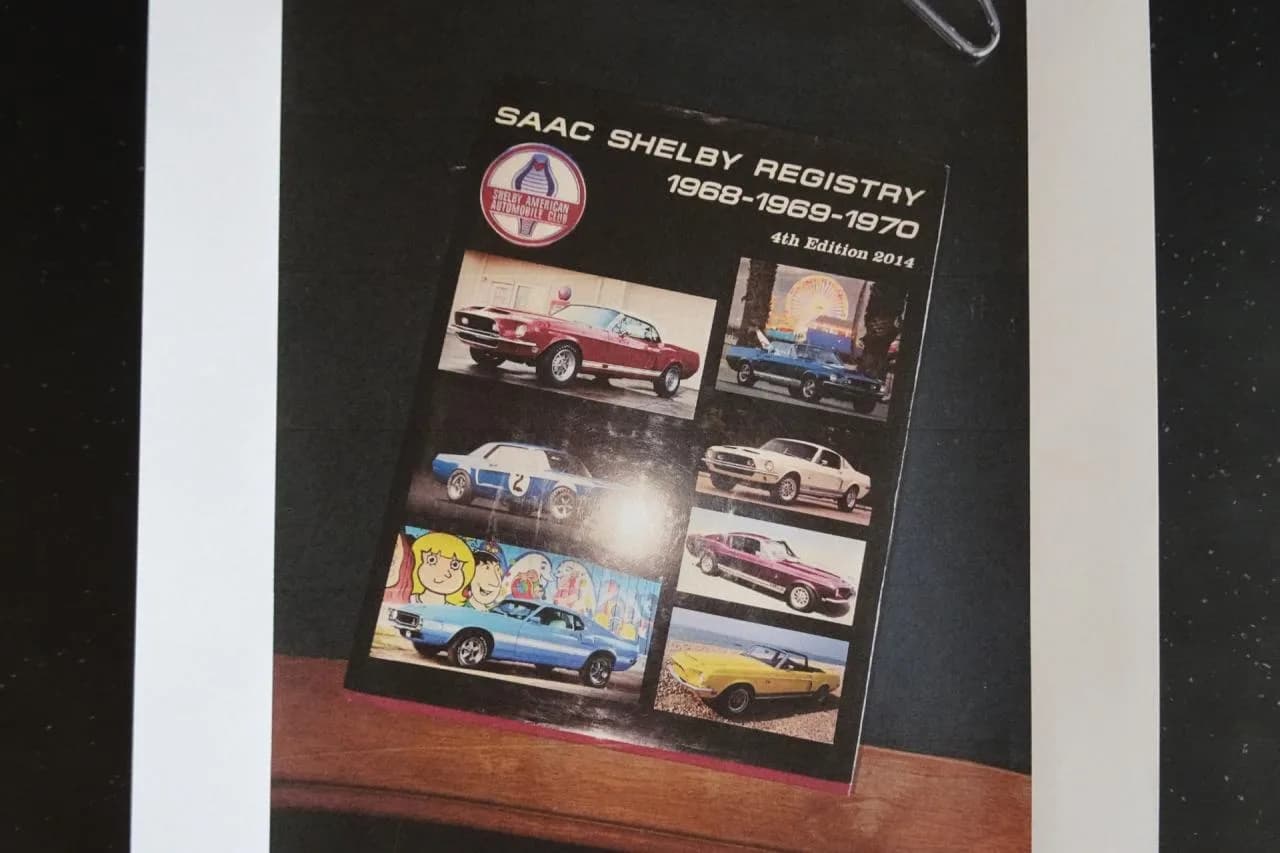 1968 Ford Mustang Shelby GT350 - Thumbnail 6