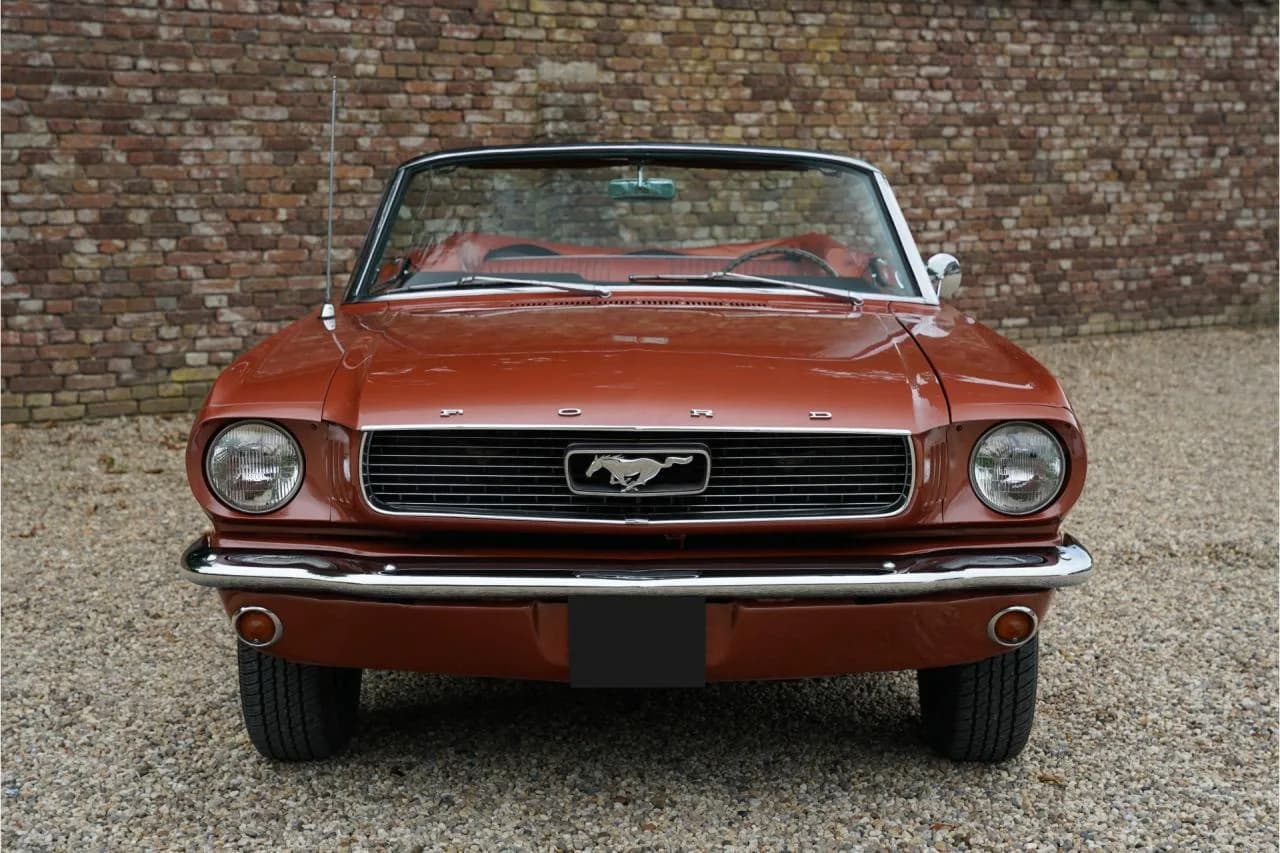 1966 Ford Mustang 289 Convertible Deluxe Emberglo &ldquo;One owner from new&rdquo; - Thumbnail 5