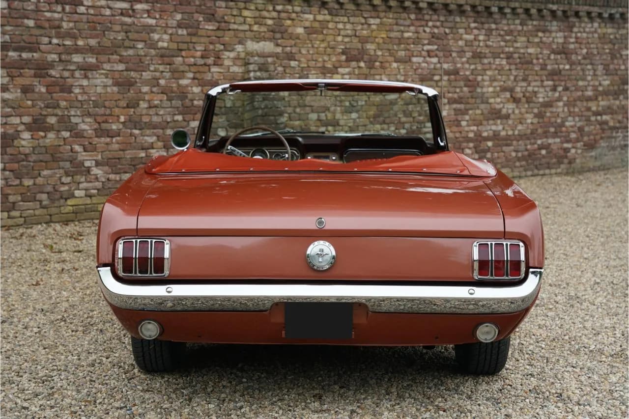 1966 Ford Mustang 289 Convertible Deluxe Emberglo &ldquo;One owner from new&rdquo; - Thumbnail 6