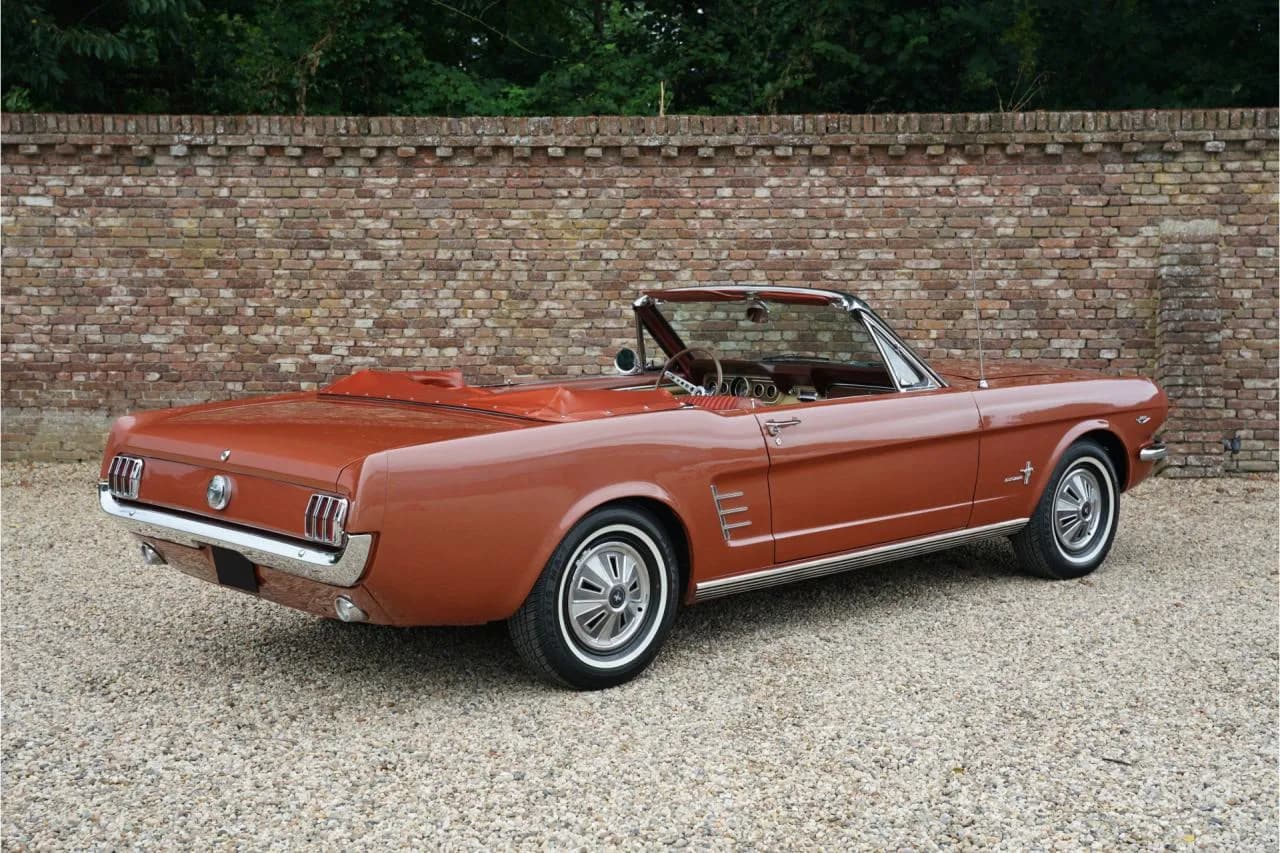 1966 Ford Mustang 289 Convertible Deluxe Emberglo &ldquo;One owner from new&rdquo; - Thumbnail 2