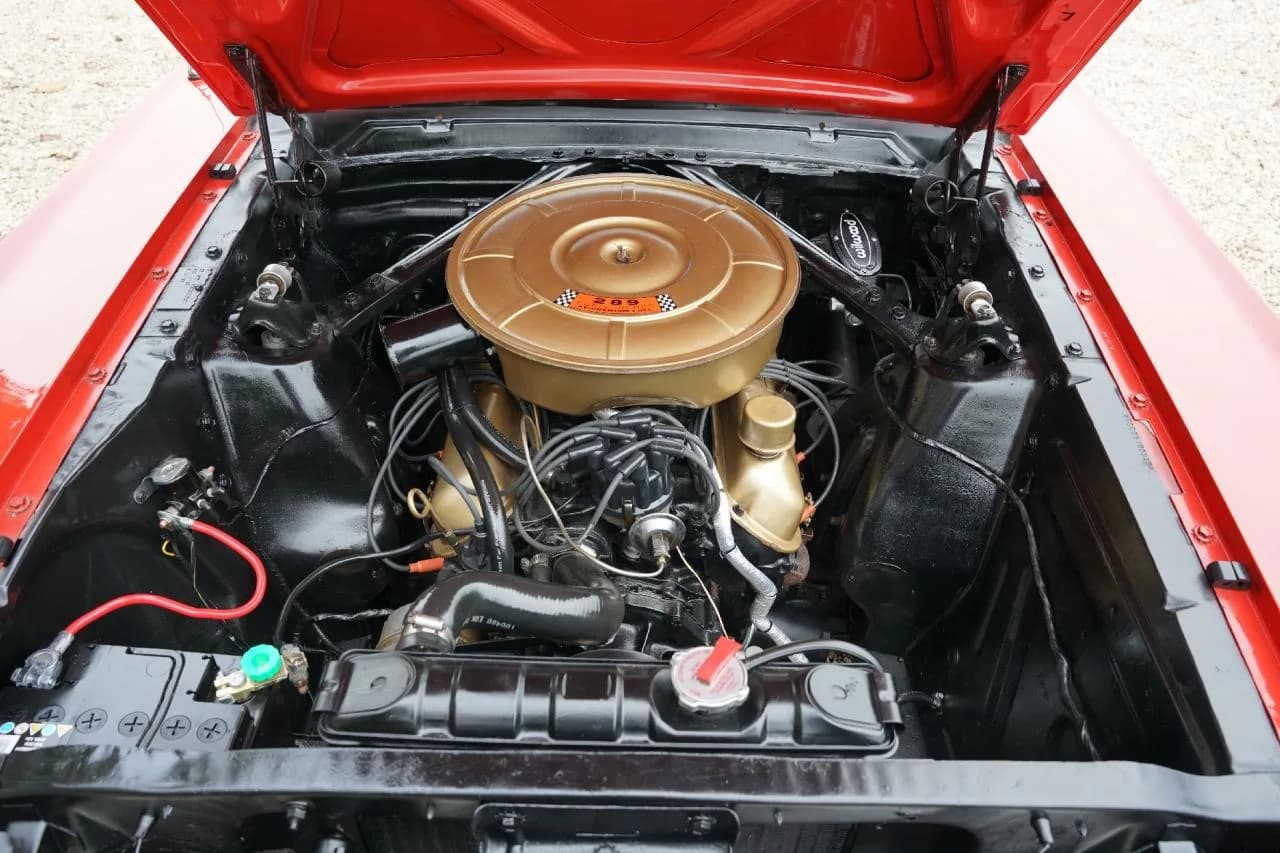 1965 Ford Mustang 289 Fastback &ldquo;An A-code in Triple Red&rdquo; - Thumbnail 4
