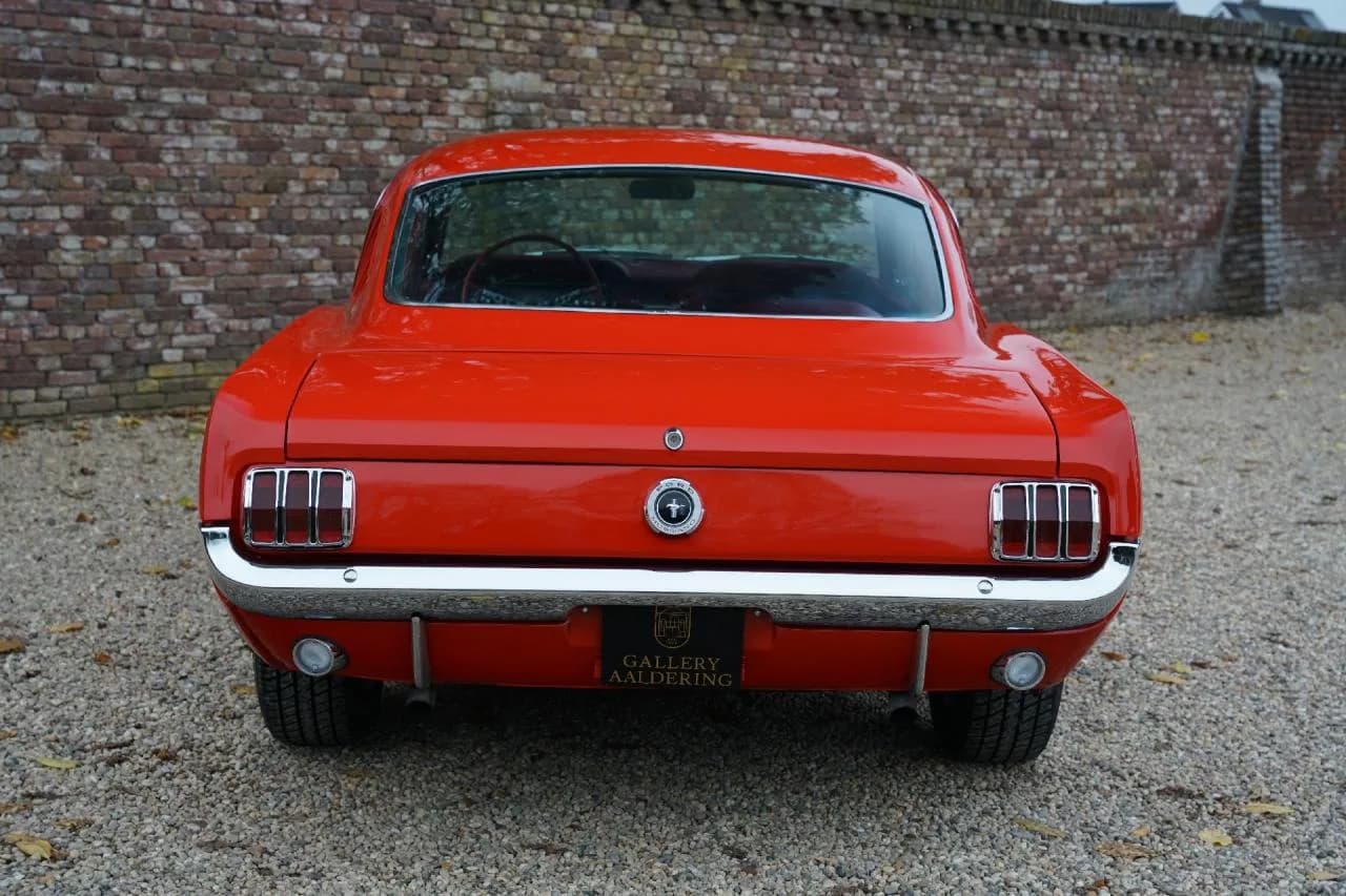 1965 Ford Mustang 289 Fastback &ldquo;An A-code in Triple Red&rdquo; - Thumbnail 6