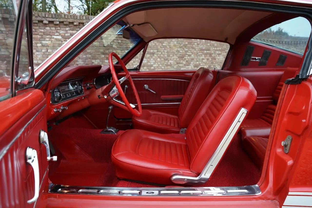 1965 Ford Mustang 289 Fastback &ldquo;An A-code in Triple Red&rdquo; - Thumbnail 3
