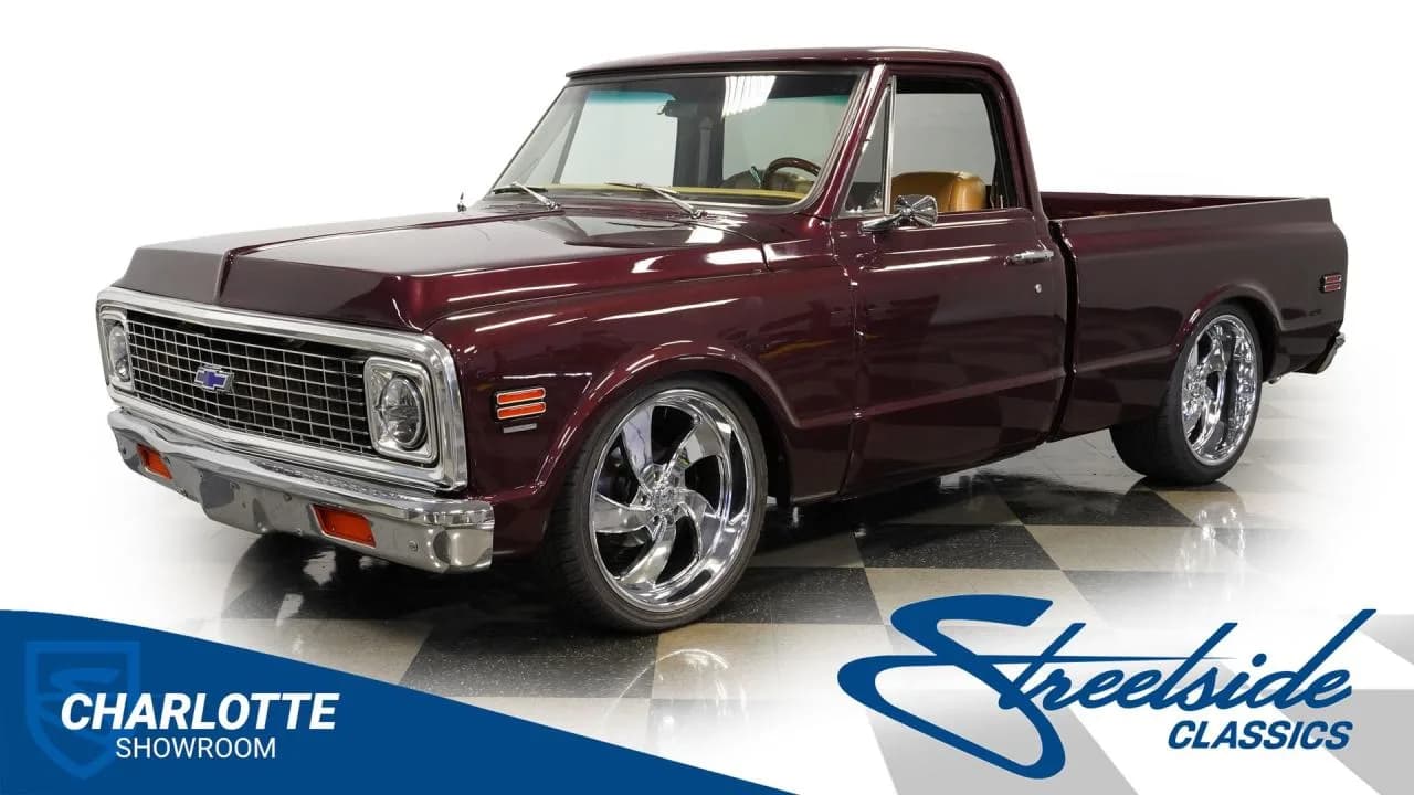 1972 Chevrolet C10 Supercharged Restomod