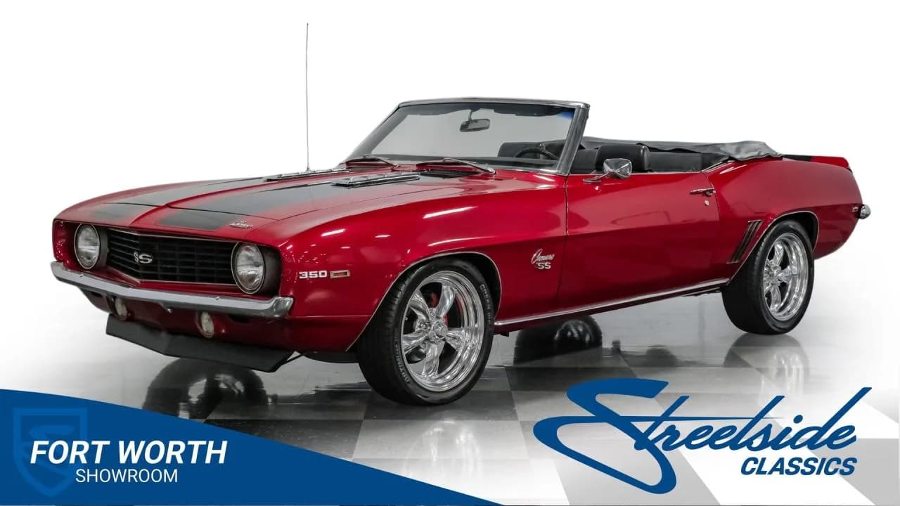 1969 Chevrolet Camaro SS Convertible Tribute